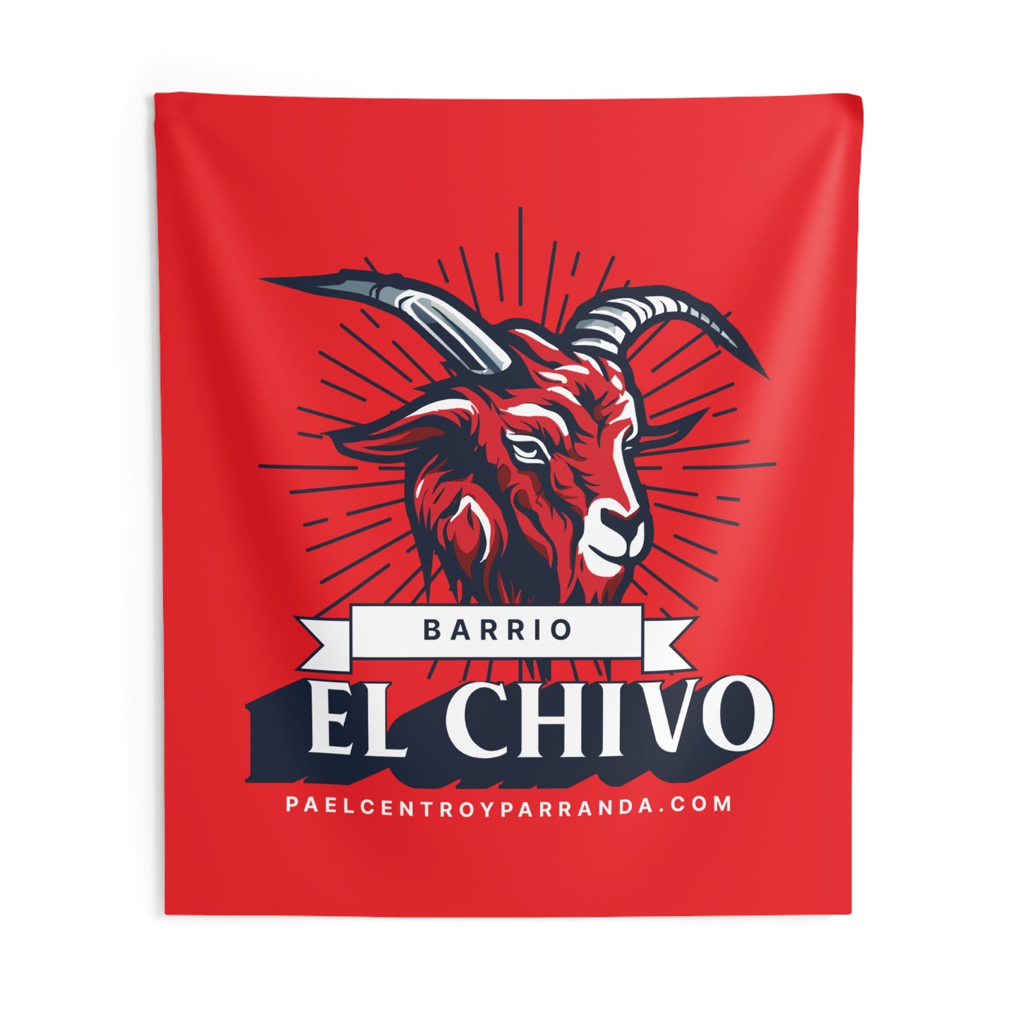 El Chivo, Carrillo. Wall Tapestry — Hanging
