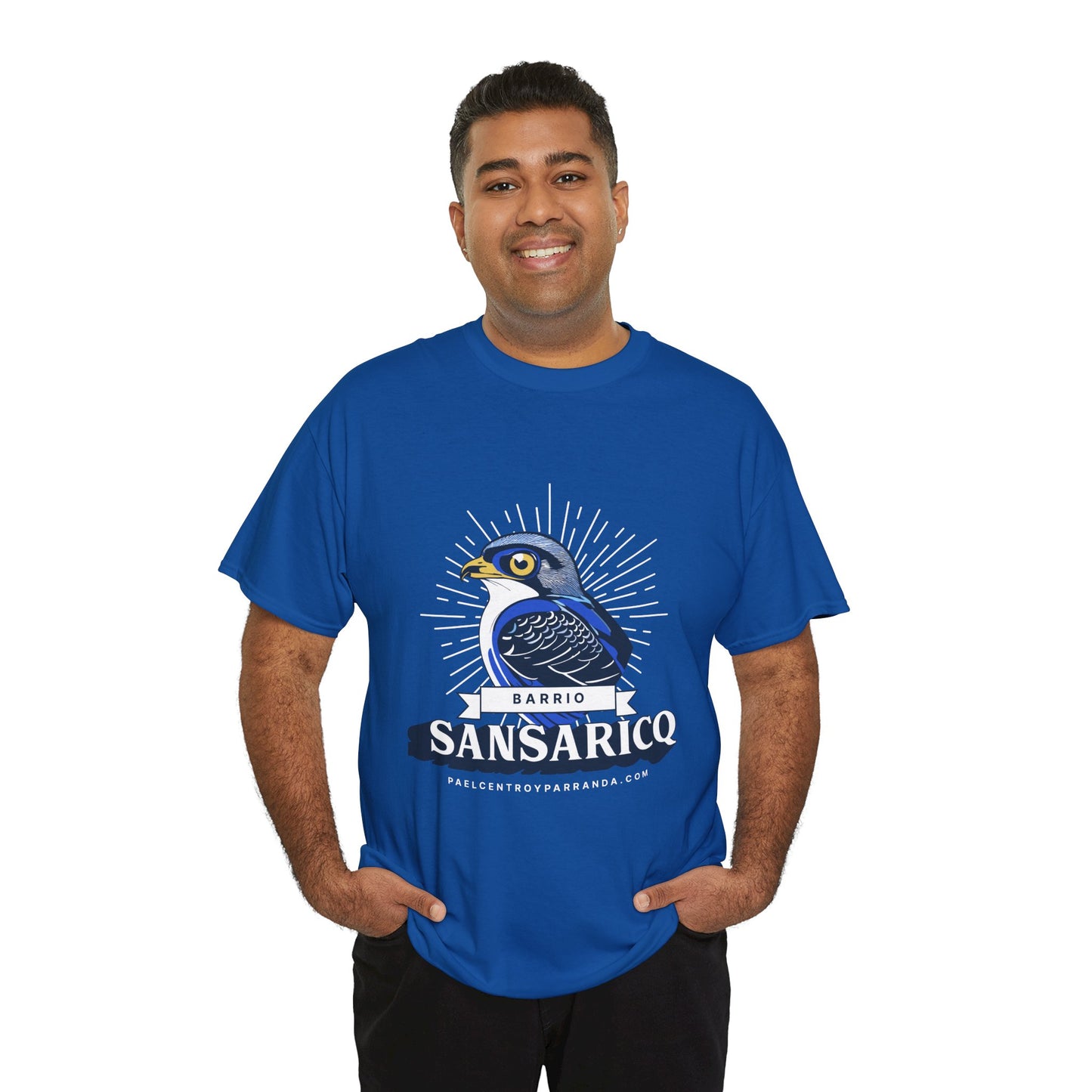 Sansaricq, Yaguajay. Unisex Heavy Cotton Tee