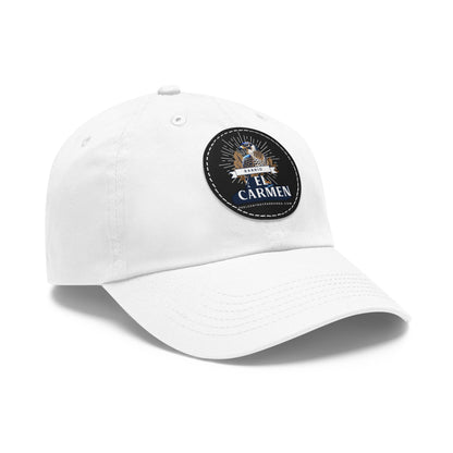 El Carmen, Remedios. Dad Hat with Leather Patch (Round)