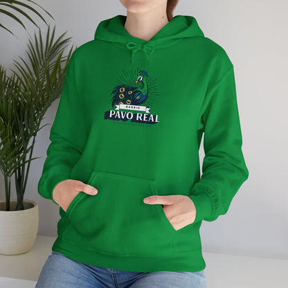 Pavo Real, El Santo. Unisex Heavy Blend™ Hooded Sweatshirt