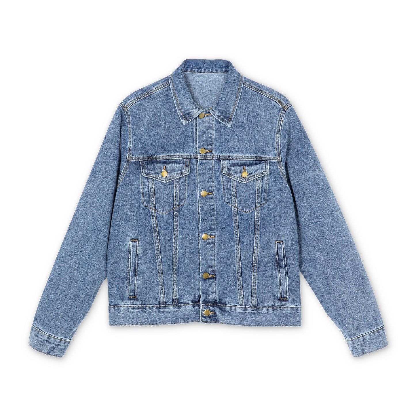 San Salvador, Remedios. Men's Denim Jacket