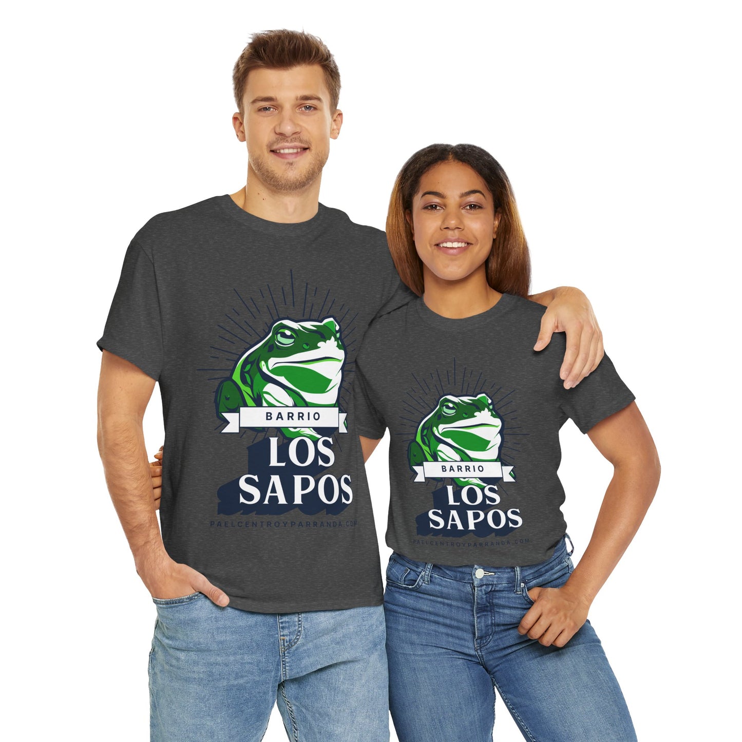 Los Sapos, Calabazar de Sagua. Unisex Heavy Cotton Tee