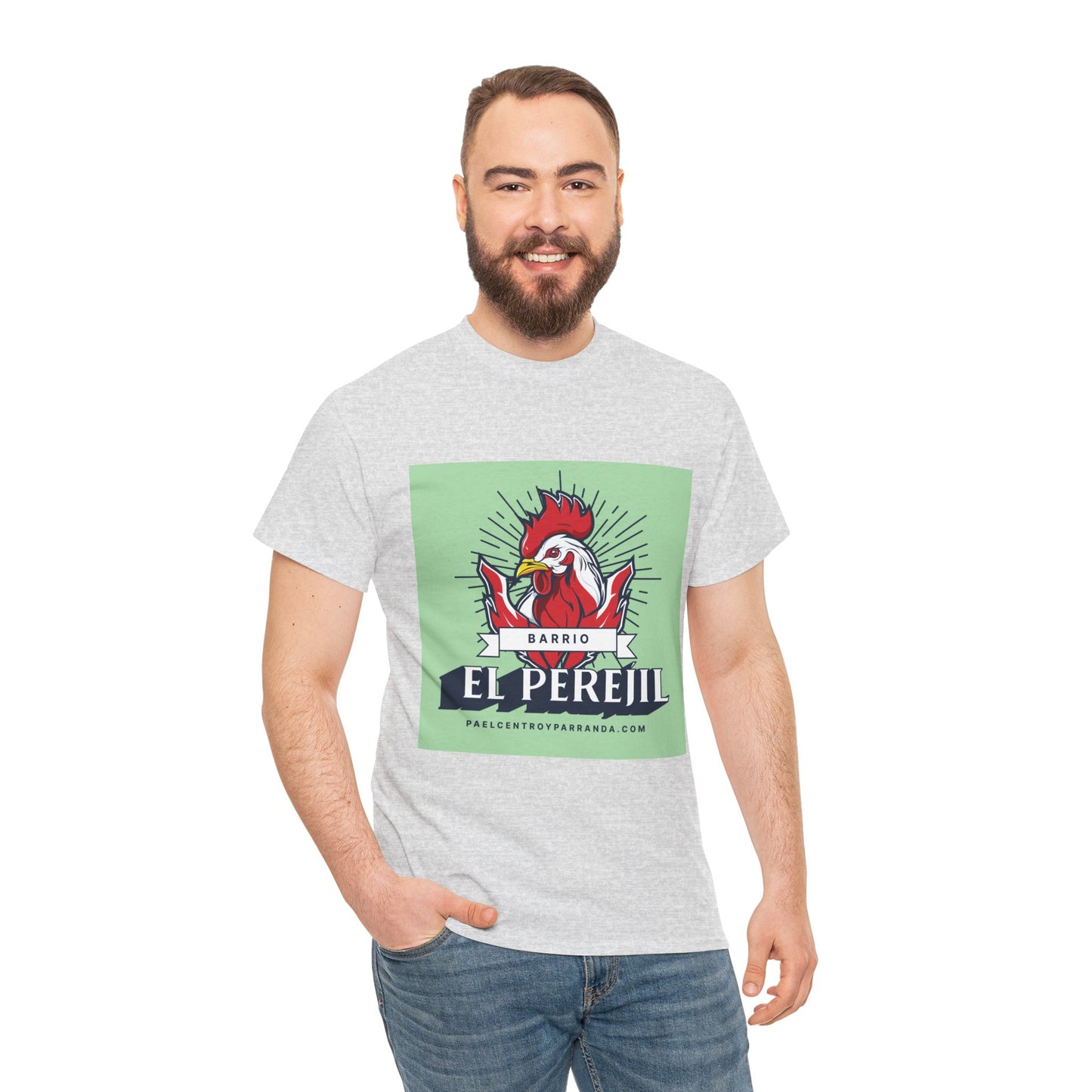 El Peregil, Quemado de Guines. Unisex Heavy Cotton Tee