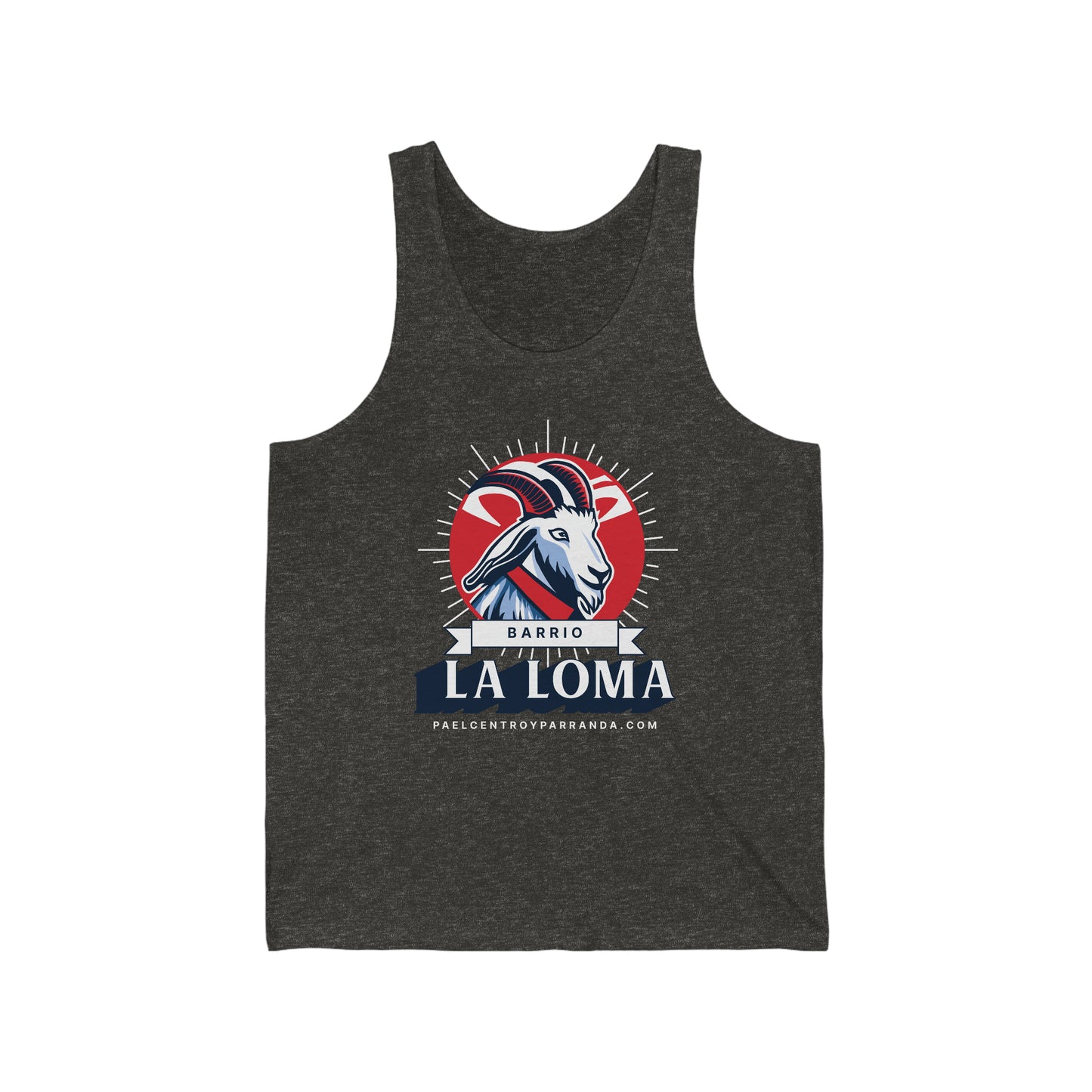 La Loma, Zulueta. Unisex Jersey Tank