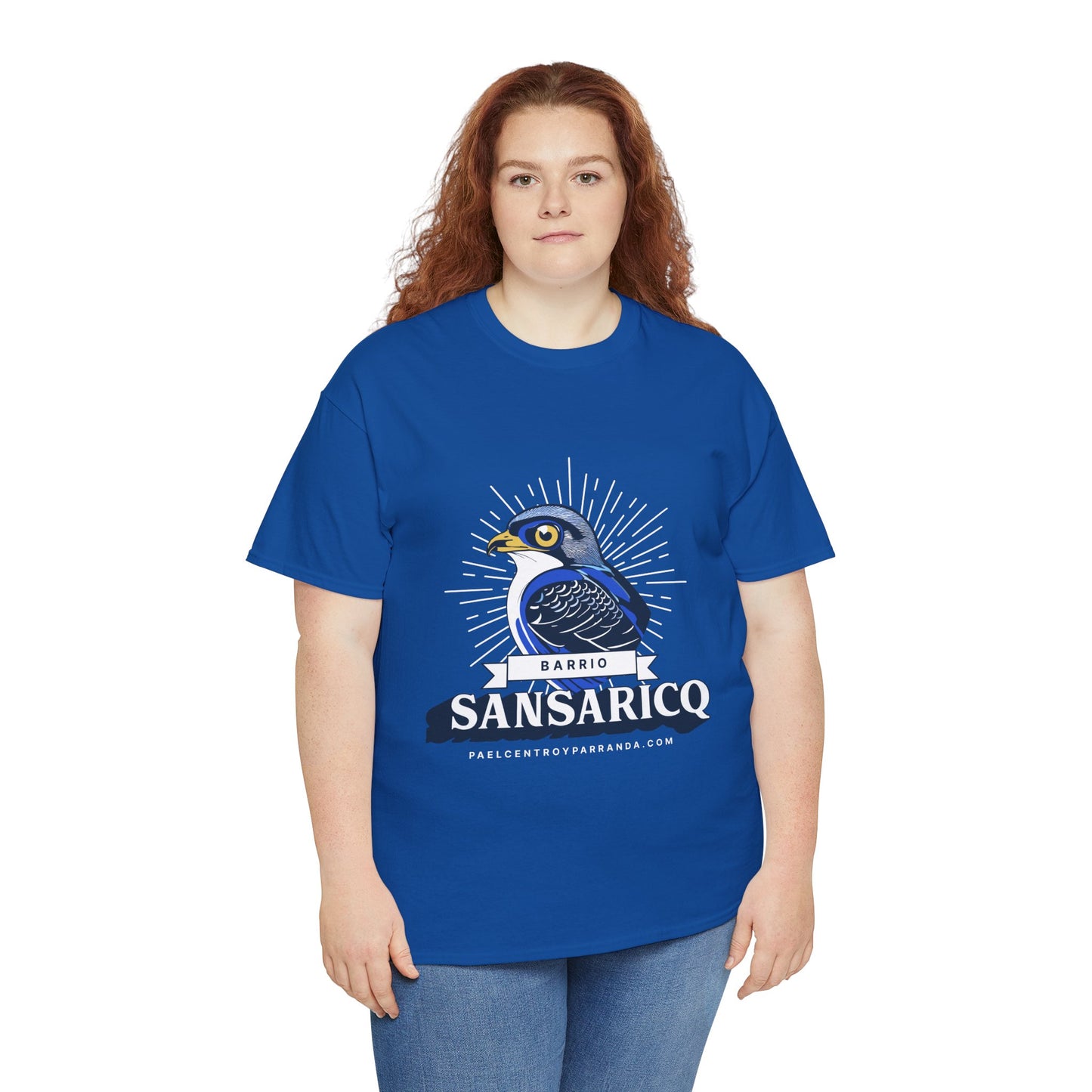 Sansaricq, Yaguajay. Unisex Heavy Cotton Tee