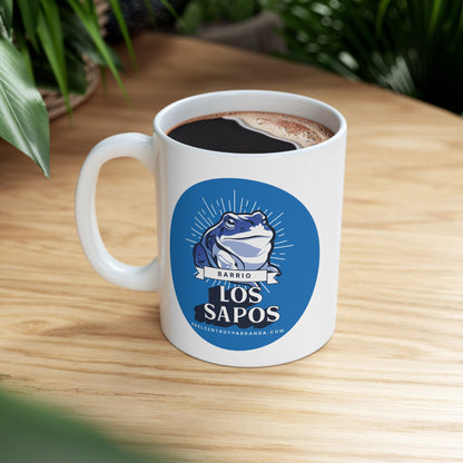 Los Sapos, Encrucijada. Ceramic Mug, 11oz