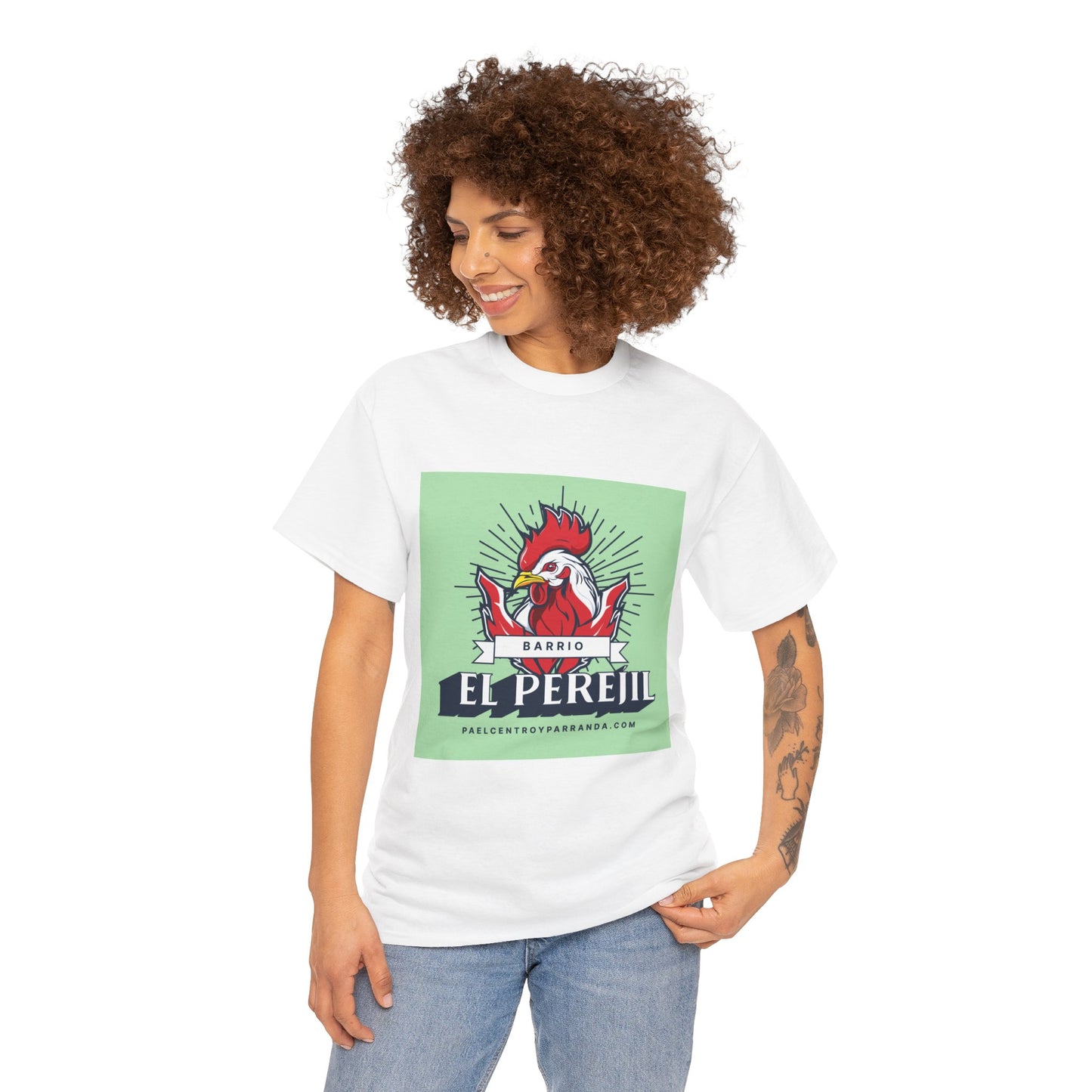 El Peregil, Quemado de Guines. Unisex Heavy Cotton Tee