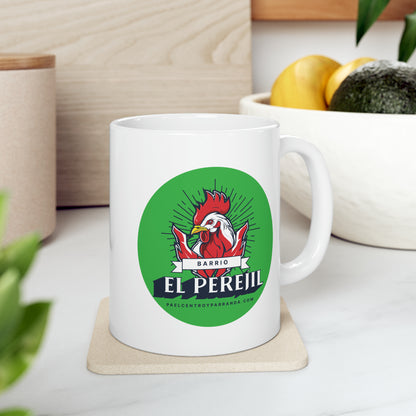 El Perejil, Quemado de Guines. Ceramic Mug, 11oz