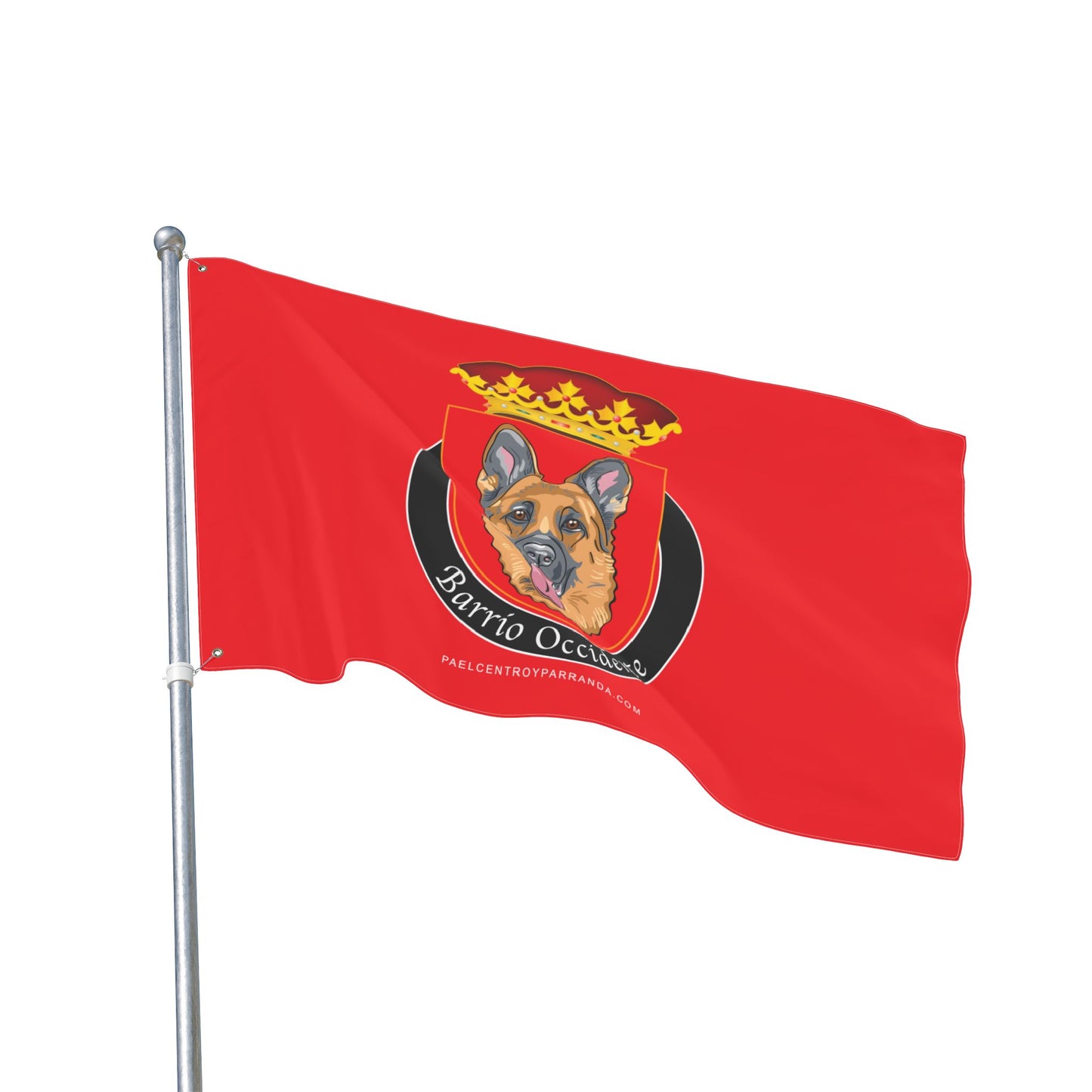 El Perro, Zaza del Medio. Flag — Double-Sided