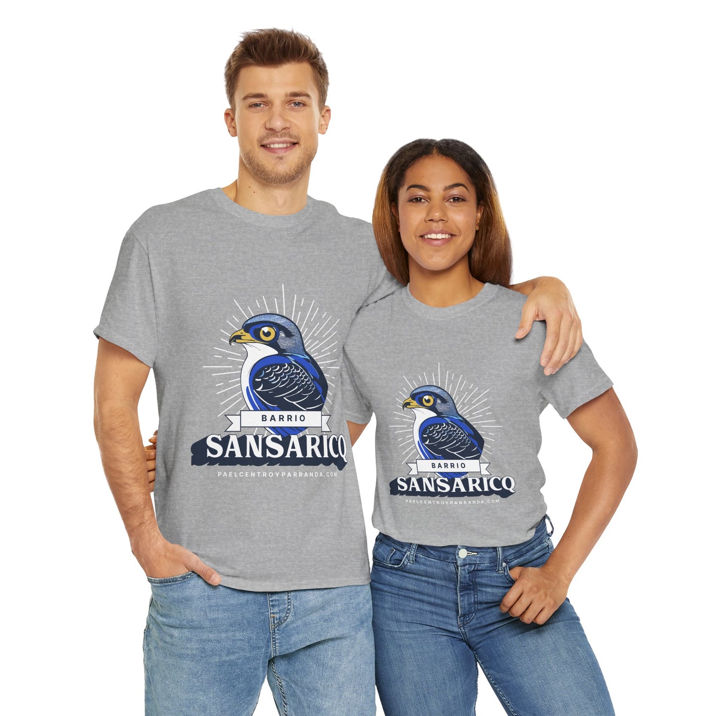 Sansaricq, Yaguajay. Unisex Heavy Cotton Tee