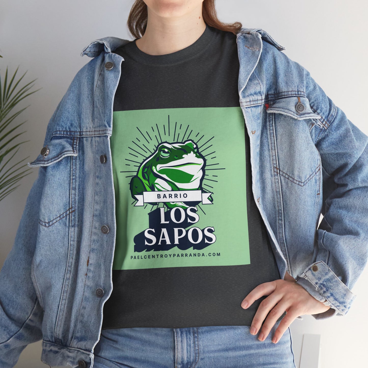 Los Sapos, Calabazar de Sagua. Unisex Heavy Cotton Tee