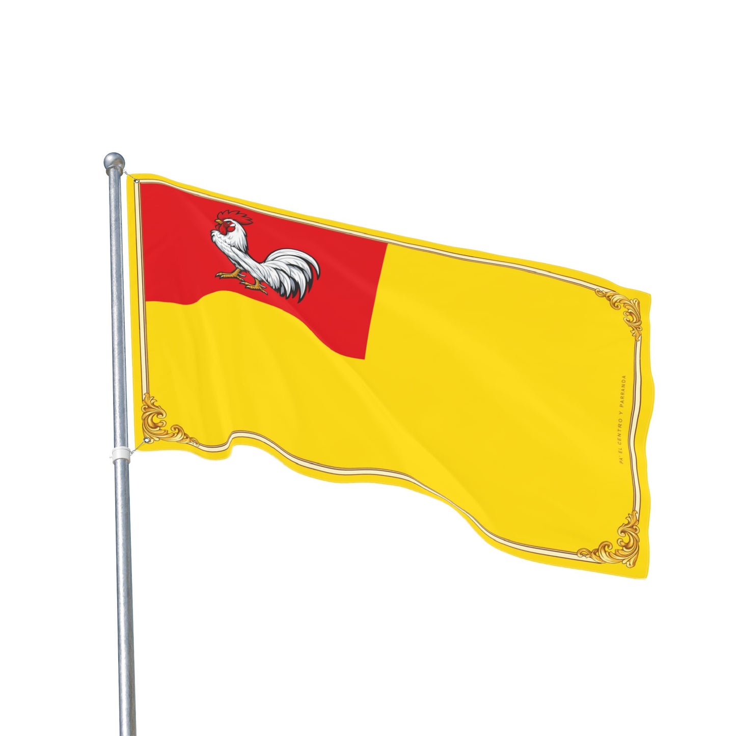 San Salvador, Remedios. Double Sided Flag