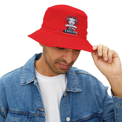 Los Chivos, Calabazar de Sagua. (adult) Bucket Hat (AOP)