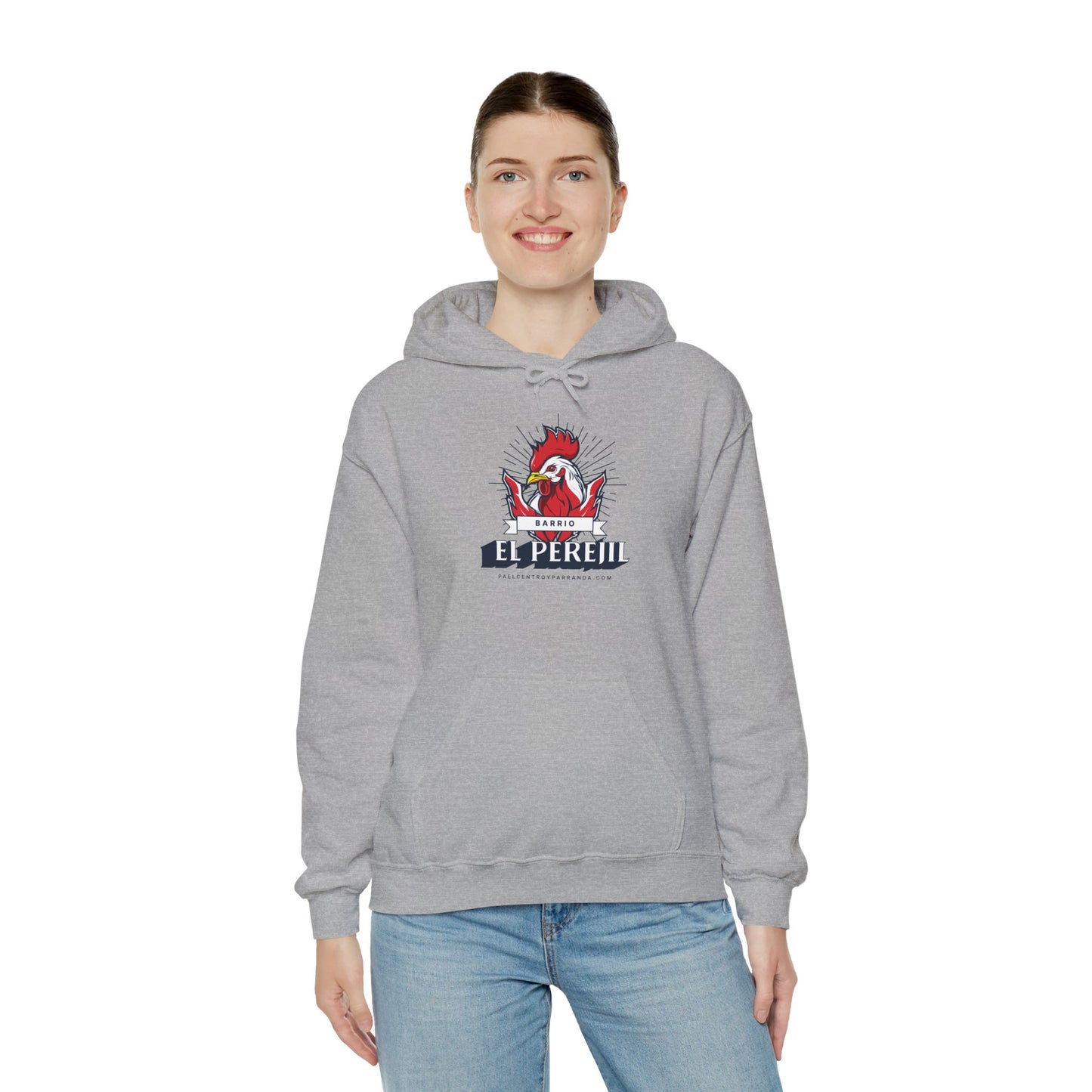 El Peregil, Quemado de Guines. Unisex Heavy Blend™ Hooded Sweatshirt