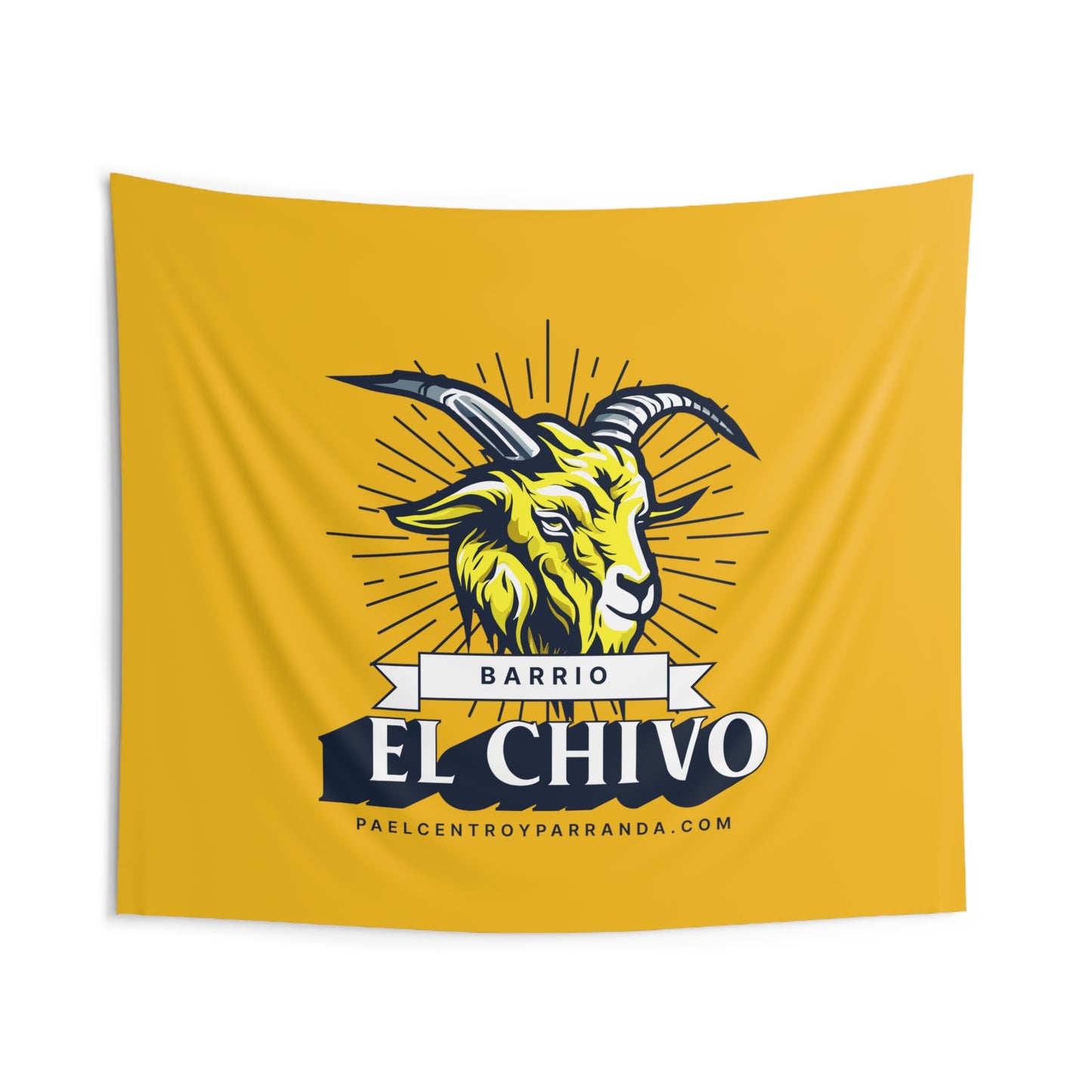 El Chivo, Zaza del Medio. Horizontal Indoor Wall Tapestries