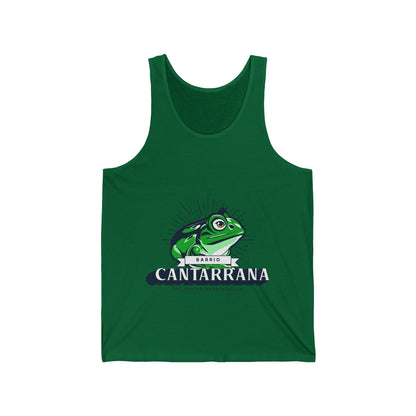Cantarrana, Guayos. Unisex Jersey Tank