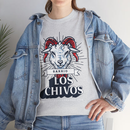 Los Chivos, Calabazar de Sagua. Unisex Heavy Cotton Tee