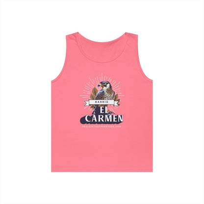 El Carmen, Remedios. Unisex Heavy Cotton Tank Top