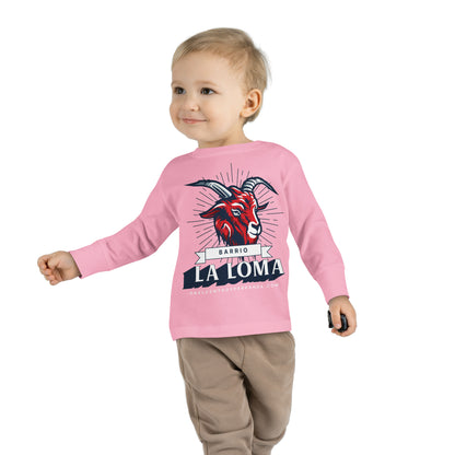 La Loma, Guayos. Toddler Long Sleeve Tee