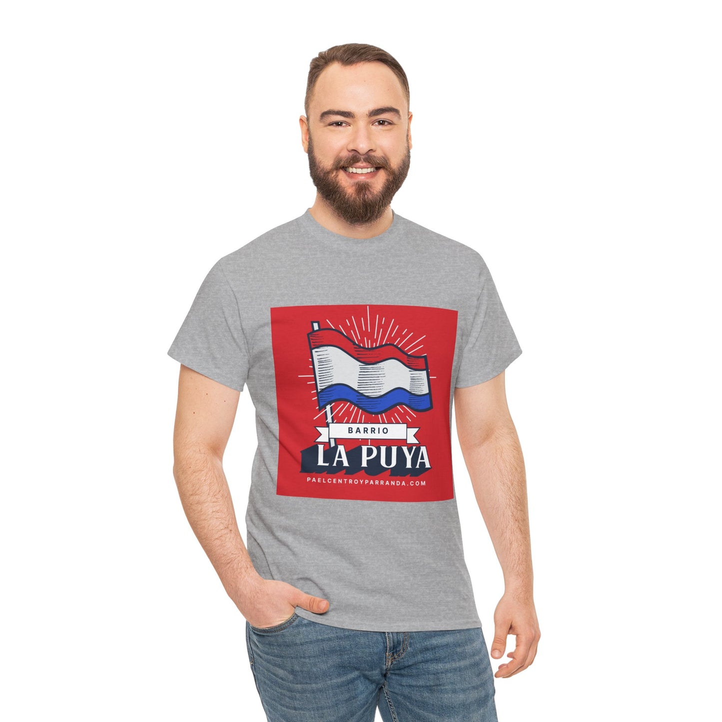 La Puya, Quemado de Guines. Unisex Heavy Cotton Tee