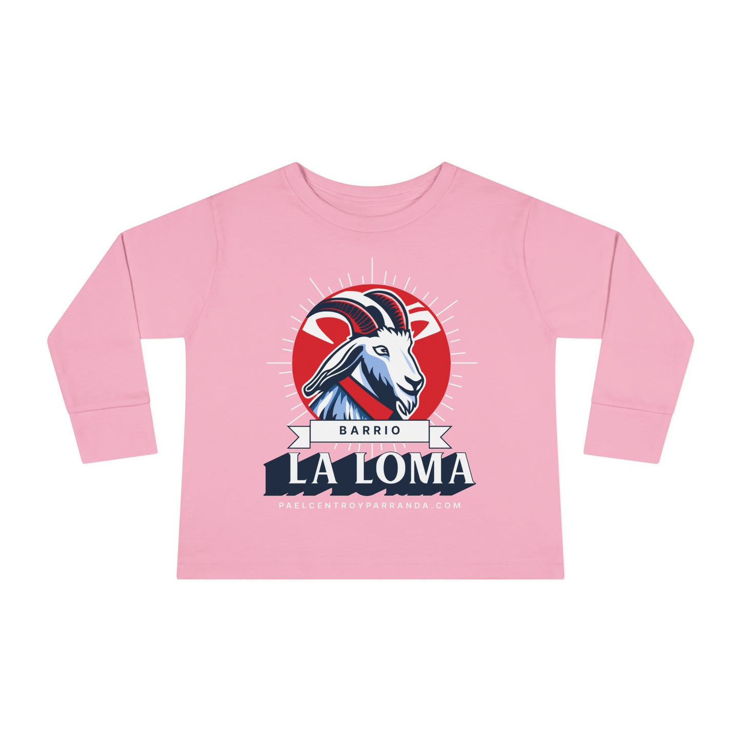 La Loma, Zulueta. Toddler Long Sleeve Tee