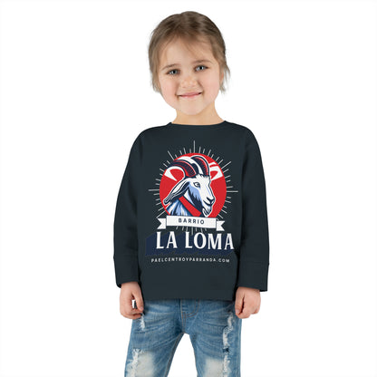 La Loma, Zulueta. Toddler Long Sleeve Tee