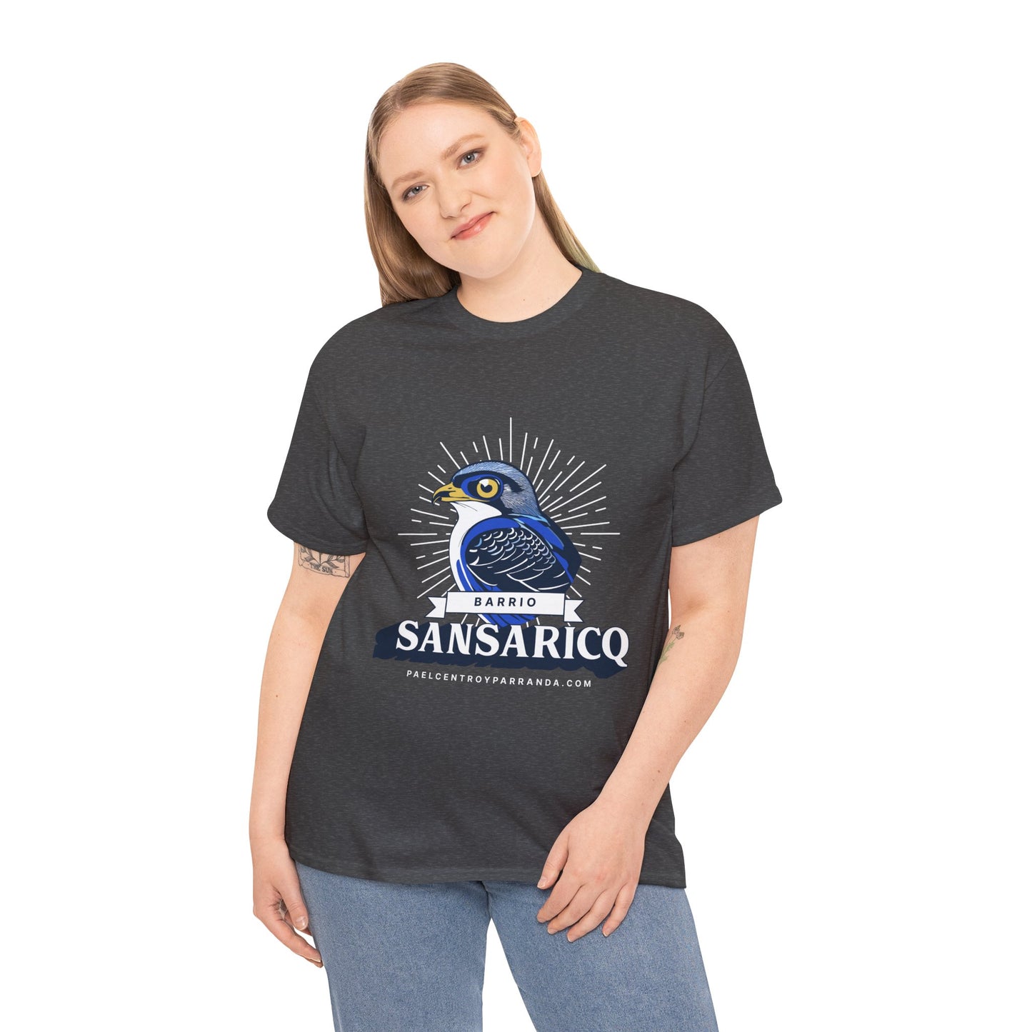 Sansaricq, Yaguajay. Unisex Heavy Cotton Tee