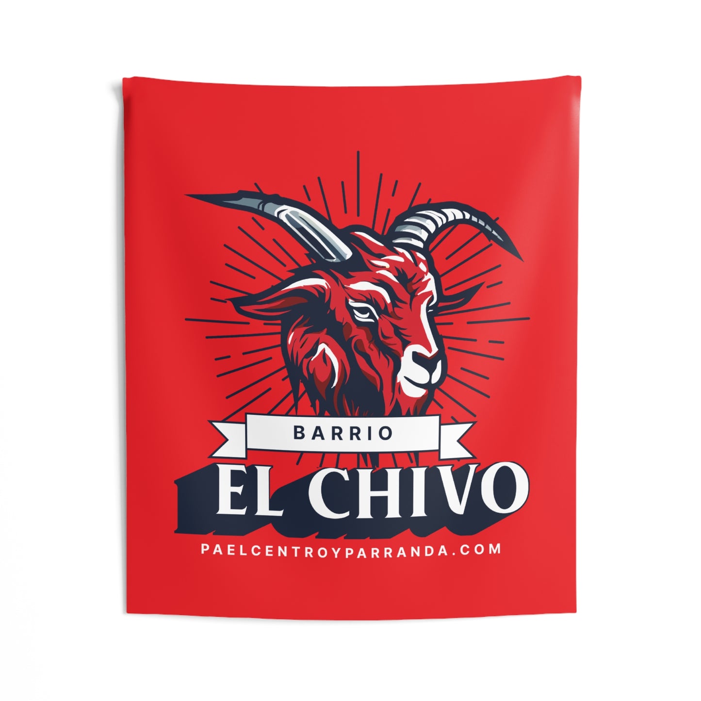 El Chivo, Carrillo. Wall Tapestry — Hanging