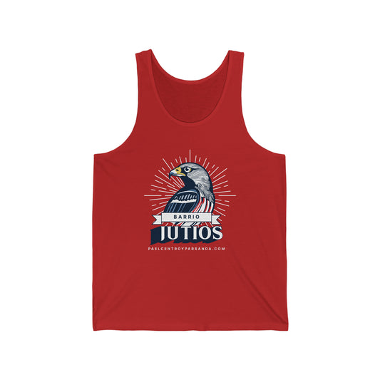 Jutíos, Vueltas. Unisex Jersey Tank