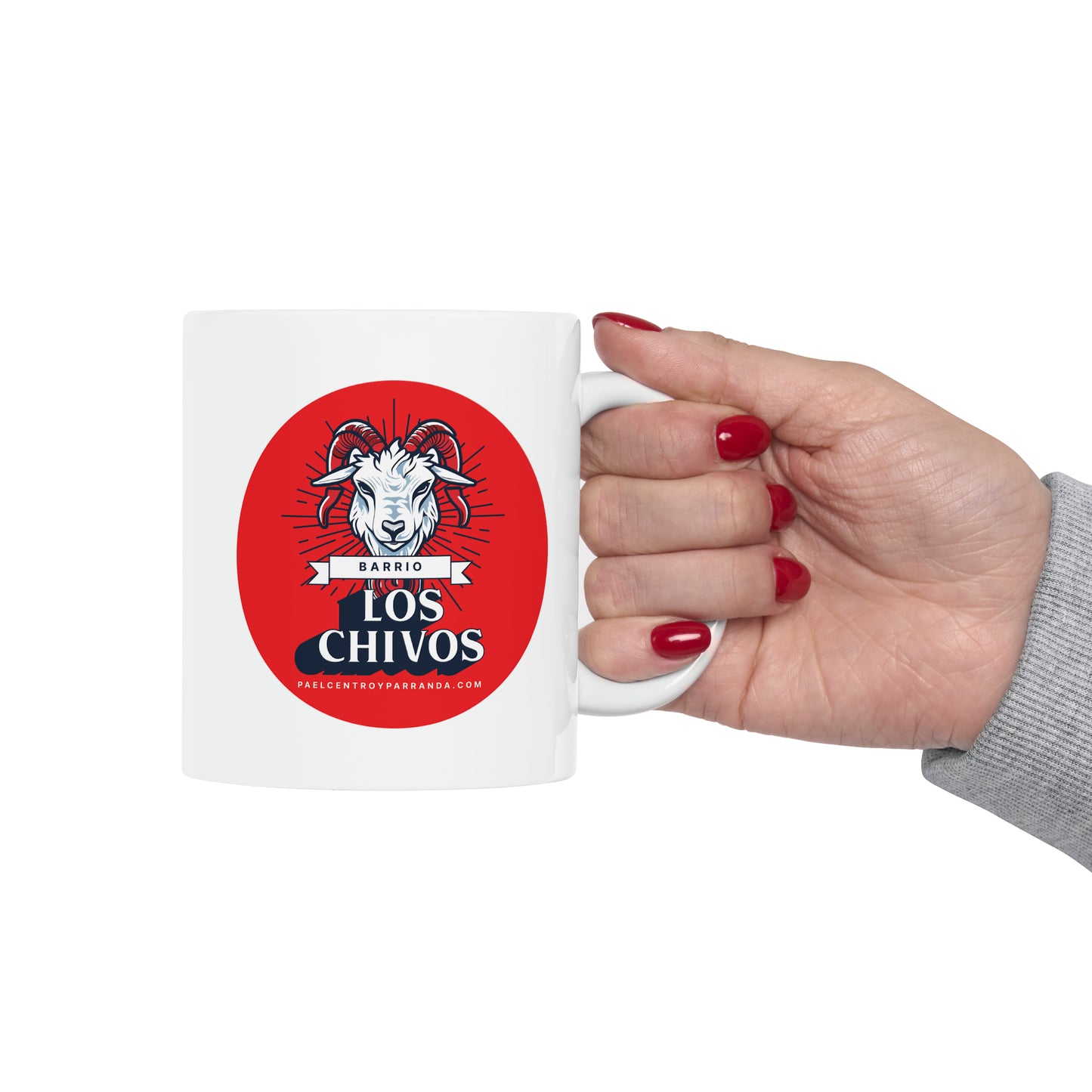 Los Chivos, Calabazar de Sagua. Ceramic Mug, 11oz