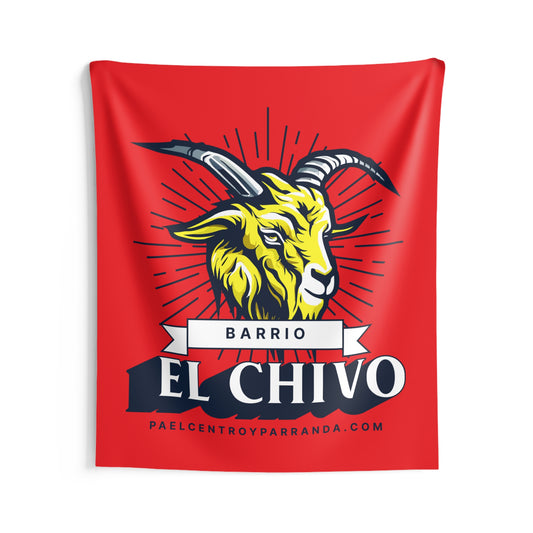 El Chivo, Zaza del Medio. Vertical Indoor Wall Tapestries