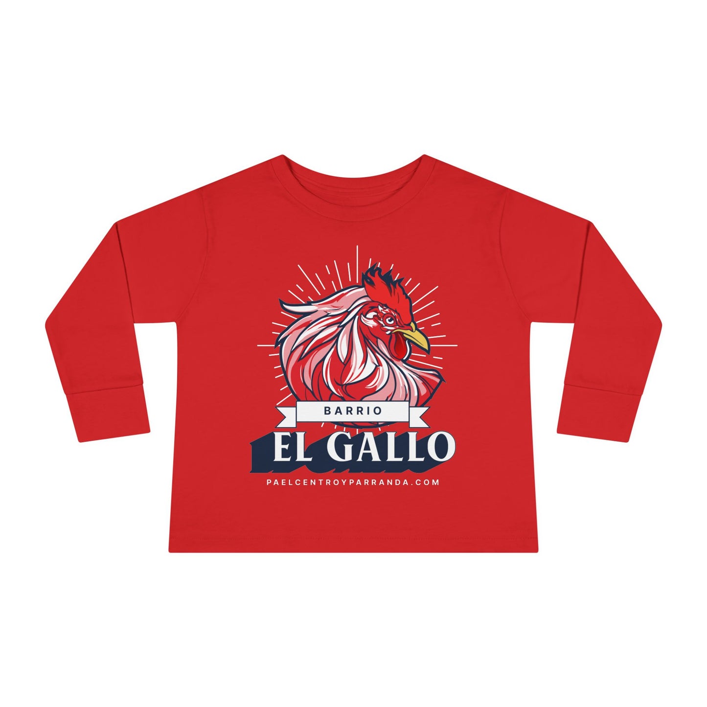 El Gallo, Chambas. Toddler Long Sleeve Tee