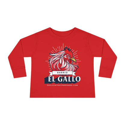 El Gallo, Chambas. Toddler Long Sleeve Tee