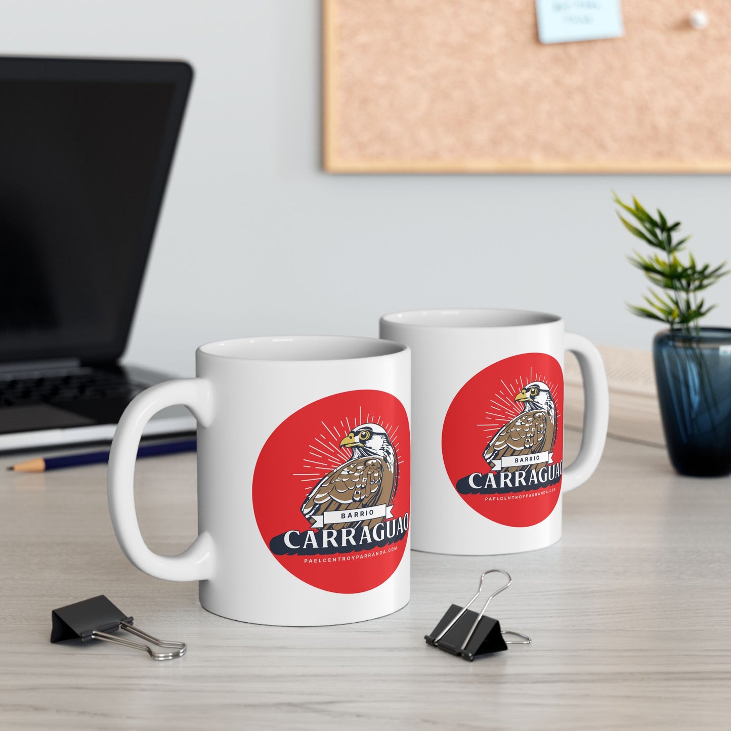 Carraguao, El Santo. Ceramic Mug, 11oz