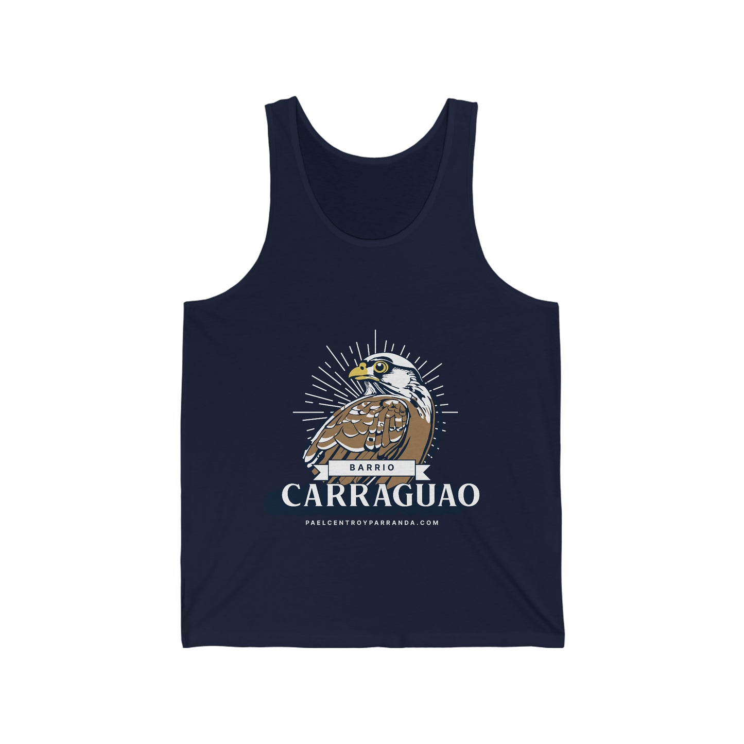 Carraguao, El Santo. Unisex Jersey Tank