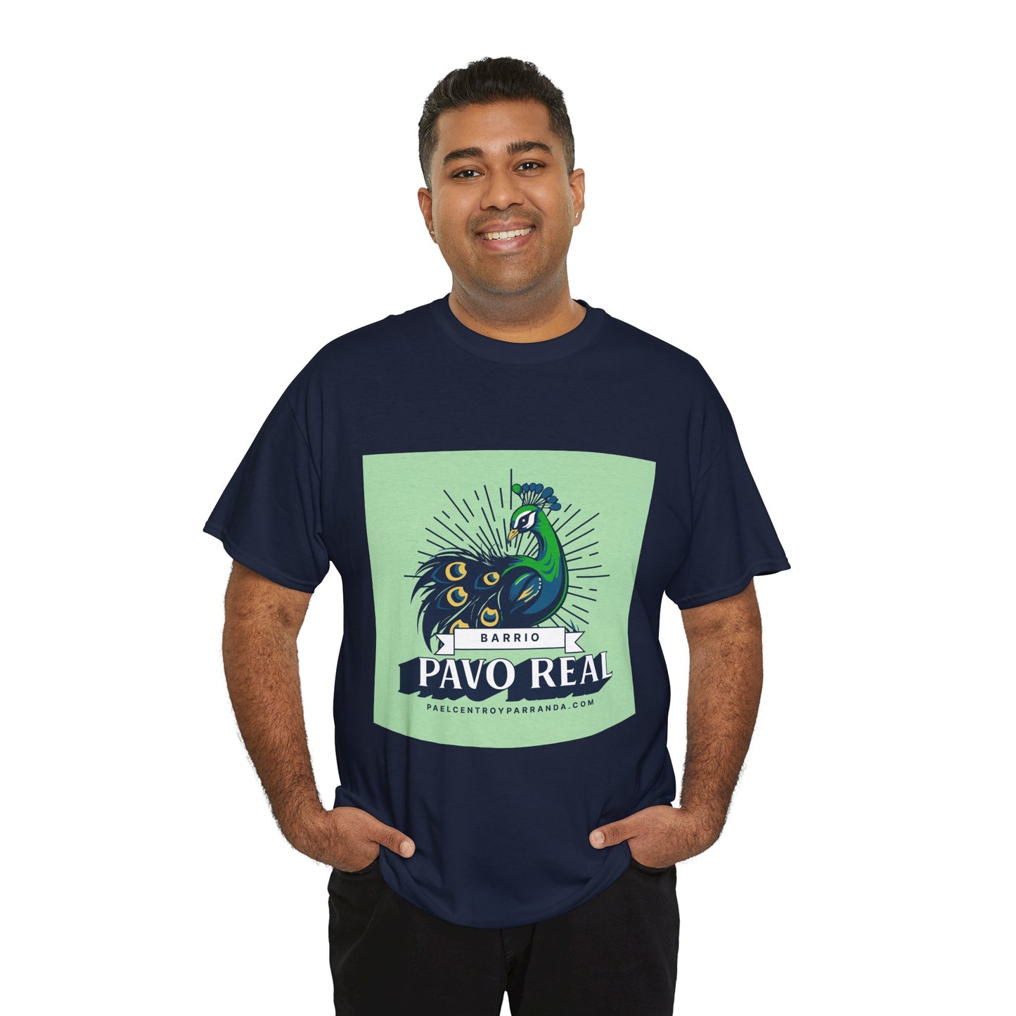 Pavo Real, El Santo. Unisex Heavy Cotton Tee