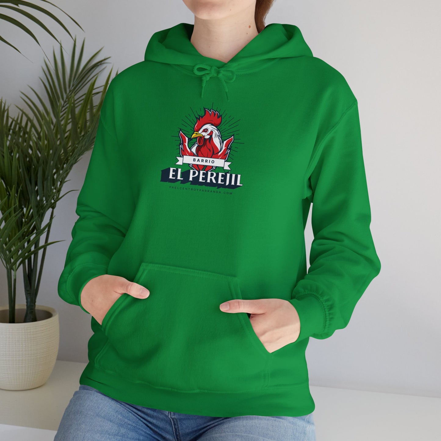 El Peregil, Quemado de Guines. Unisex Heavy Blend™ Hooded Sweatshirt