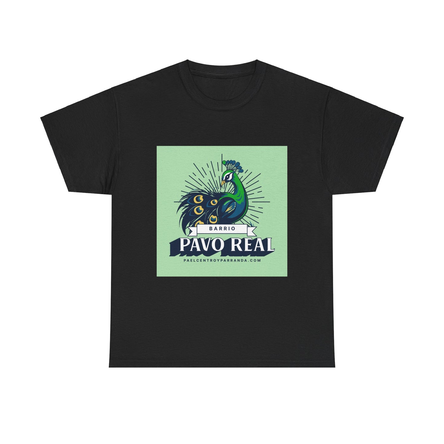 Pavo Real, El Santo. Unisex Heavy Cotton Tee