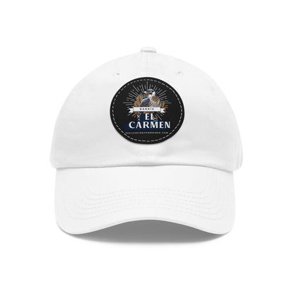El Carmen, Remedios. Dad Hat with Leather Patch (Round)