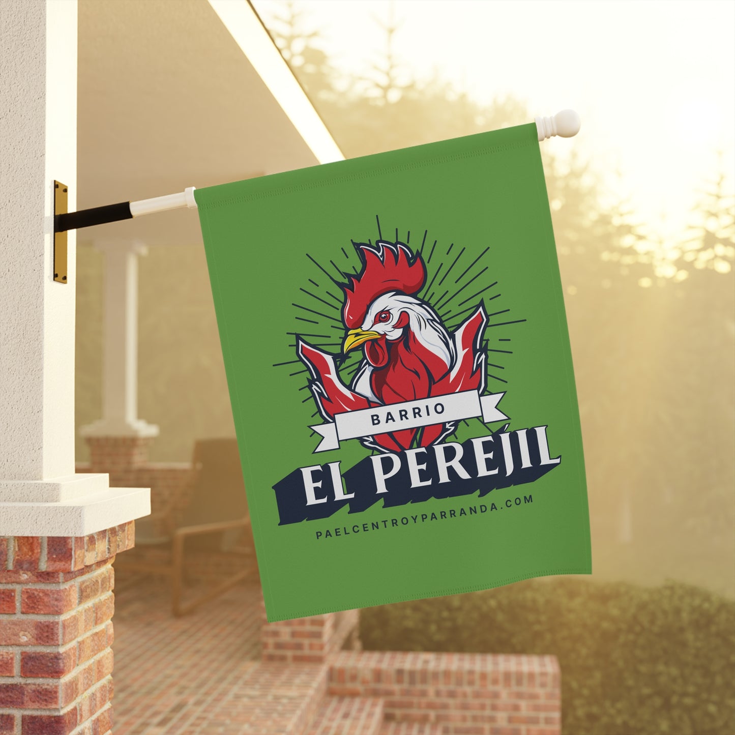 El Perejil, Quemado de Guines. Garden & House Banner