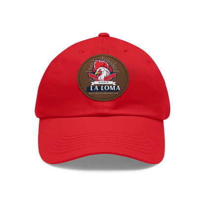 La Loma, Yaguajay. Dad Hat with Leather Patch (Round)