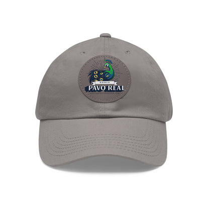 Pavo Real, El Santo. Dad Hat with Leather Patch (Round)