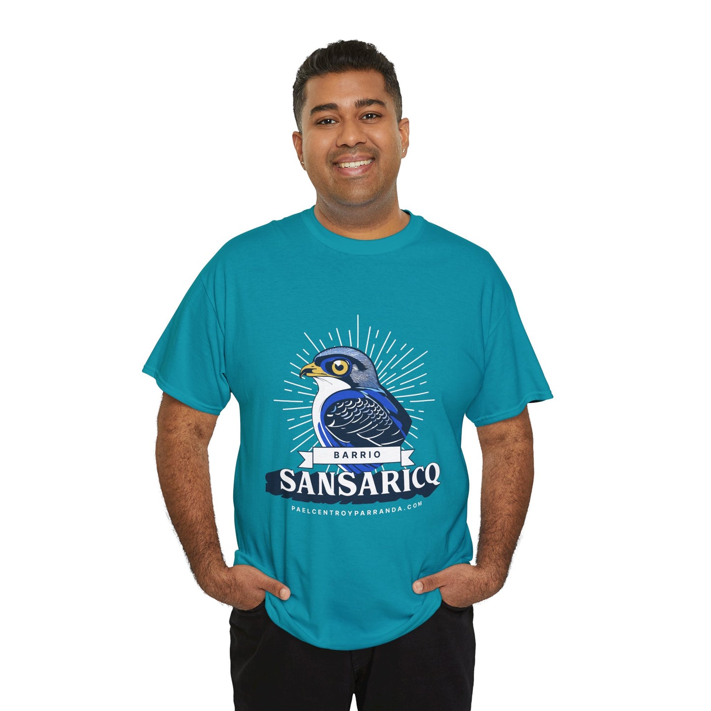 Sansaricq, Yaguajay. Unisex Heavy Cotton Tee