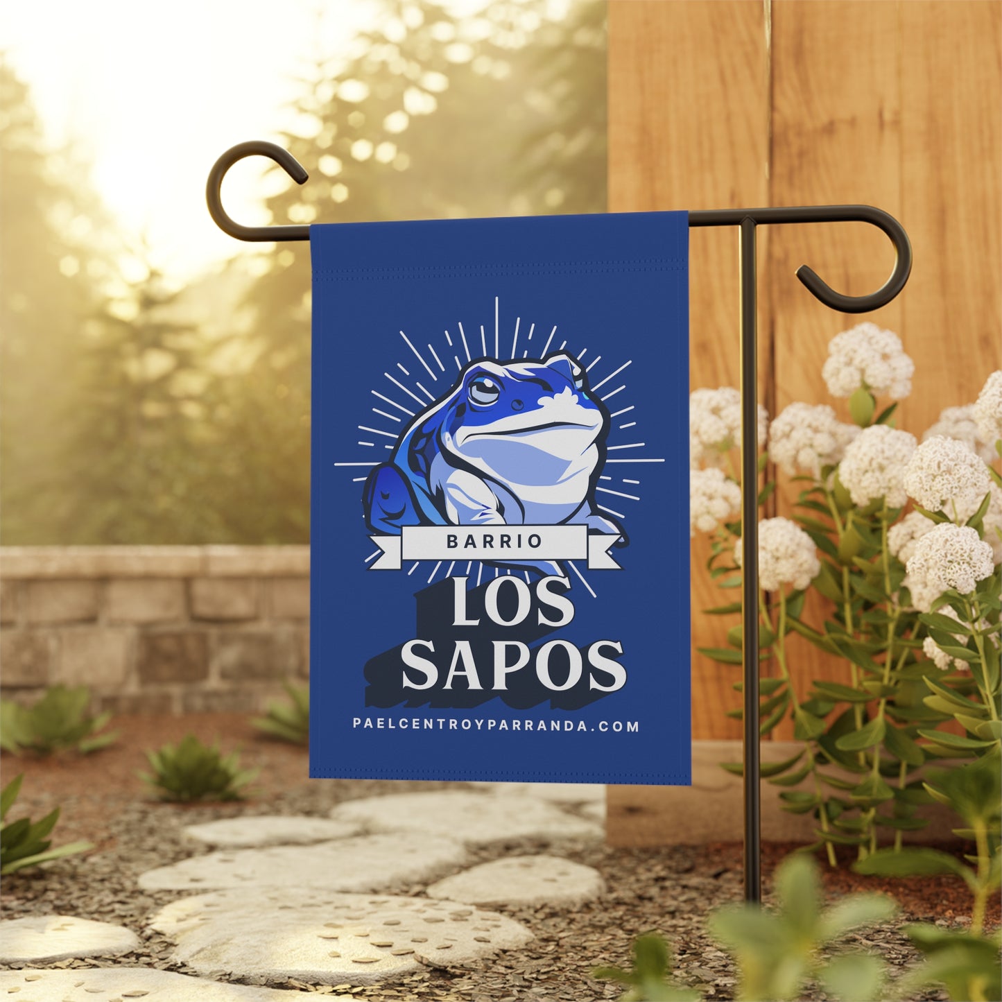 Los Sapos, Encrucijada. Garden & House Banner