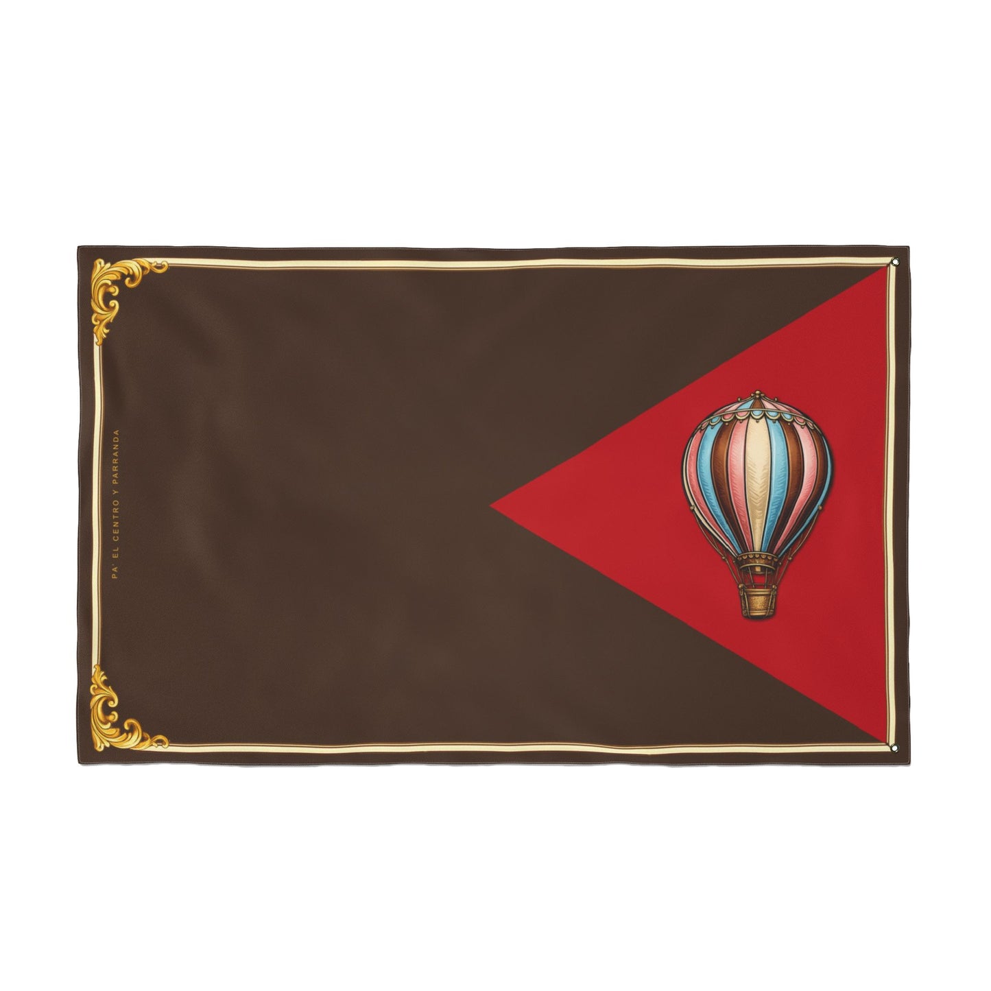 El Carmen, Remedios. Double Sided Flag.