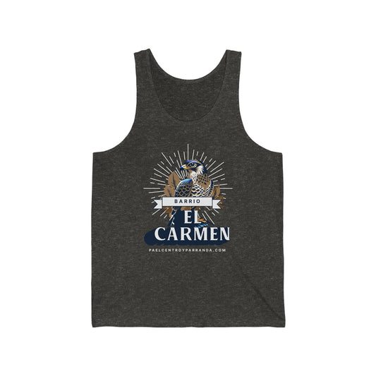 El Carmen, Remedios. Unisex Jersey Tank