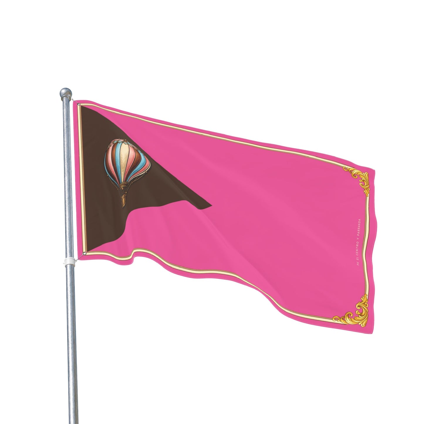 El Carmen, Remedios. Double Sided Flag
