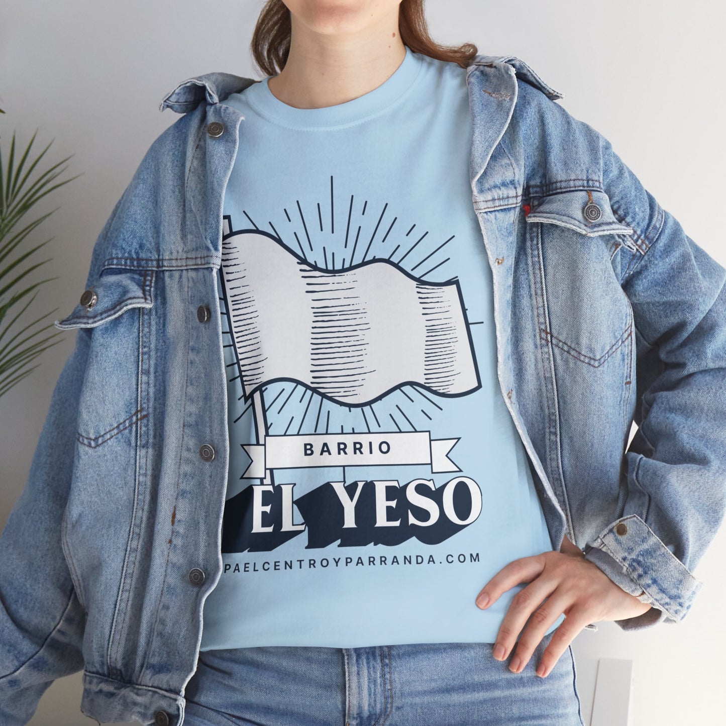 El Yeso, Punta Alegre. Unisex Heavy Cotton Tee