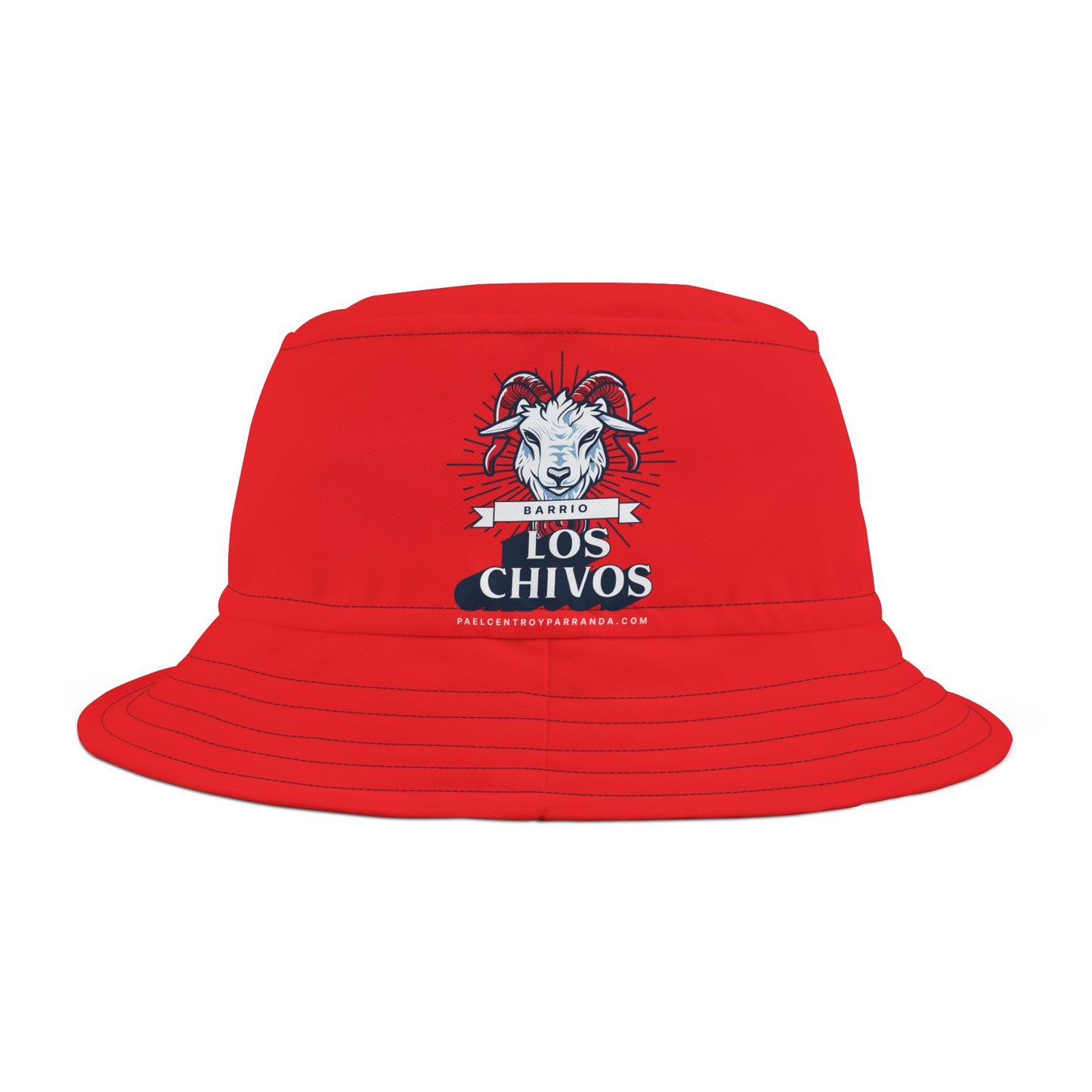 Los Chivos, Calabazar de Sagua. (adult) Bucket Hat (AOP)