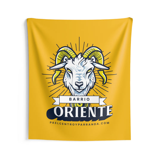 Oriente, Zaza del Medio. Vertical Indoor Wall Tapestries